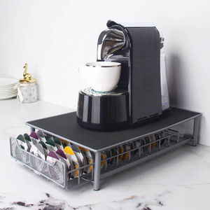 Support à <span class=keywords><strong>capsules</strong></span> de café Fengyue à un niveau, type <span class=keywords><strong>Tassimo</strong></span>, en fer, design moderne et simple, <span class=keywords><strong>rangement</strong></span> de cuisine - Product Image 3