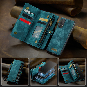 Custodia in pelle con cerniera di lusso per <span class=keywords><strong>Samsung</strong></span> per Galaxy A32 M32 M52 F52 F62 <span class=keywords><strong>M23</strong></span> M51 M71 custodia per telefono rimovibile - Product Image 6