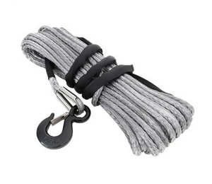 UHMWPE tali kabel kerekan sintetis elektrik dengan lengan pelindung hitam - Product Image 3