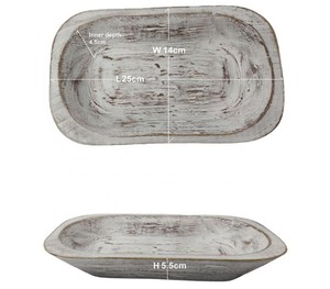 Cadeaux décoratifs de Noël personnalisables bol à <span class=keywords><strong>bougie</strong></span> en <span class=keywords><strong>bois</strong></span> sculpté à la main récipients en <span class=keywords><strong>bois</strong></span> plateaux pour la fabrication de bougies à la cire de soja - Product Image 4