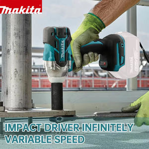 Outils électriques légers pour le bricolage, l'installation de meubles et les réparations de garage, clé à chocs sans fil <span class=keywords><strong>Makita</strong></span> <span class=keywords><strong>18V</strong></span> sans balais de 1/2 pouce pour usage domestique - Product Image 5