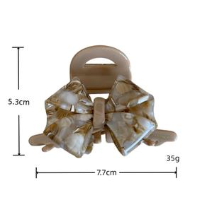 Pince à cheveux en acétate de haute qualité, taille moyenne, type requin, pour femmes - Product Image 4