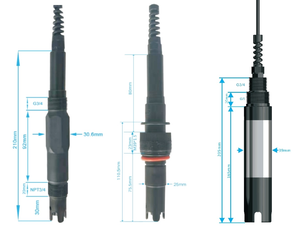 産業用カルシウムイオンセンサー 水硬度計 廃水処理用 Ca2+ アナライザー 4-20mA/RS485 出力付き - Product Image 5