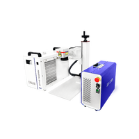 Machine de marquage et de gravure laser UV motorisée JPT Gainlaser 3W 5W 10W, type portable, adaptée aux matériaux non métalliques, plastique