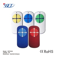 YET2124 Télécommande Clone Code 315/433Mhz Système de maison intelligente Alarme Sécurité Nouveau commutateur de commande Lampe LED 3 voies
