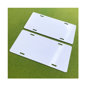 2026 迷你摩托车车牌空白板 热升华金属 UV 印刷 4”X7” 3”X6” 12”X6” - Product Image 3