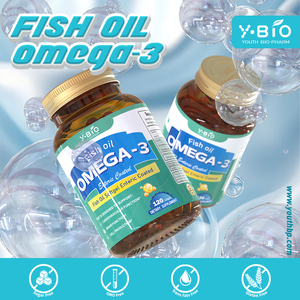 Capsule di Olio di Pesce Omega 3 a Marchio Privato Pronte per la Spedizione, Rivestimento Enterico, Alta Potenza 1000mg EPA e DHA, 120 Capsule - Product Image 2