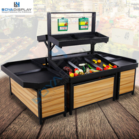 Supermarkt Apparatuur Plank Fruit Stand Groente Display Gondel Rek Voor Fruit Winkel Plank