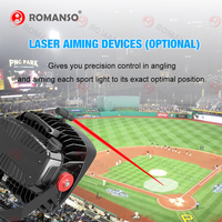 Lámpara de Proyección LED para Exteriores IP66 de 500W 600W 1000W, Iluminación LED para Estadios