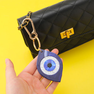 Tinh Tế Sang Trọng Keychain Cổ Điển Acetate Túi Mặt Dây Chuyền Thời Trang Lễ Hội Mở Chai Keychain Bán Buôn Tiệc Túi Charms - Product Image 1