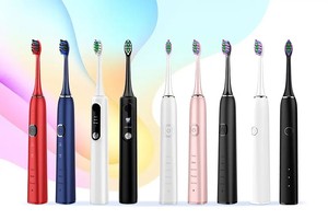 Cepillo de dientes eléctrico ecológico suave sónico para adultos y niños Cepillos De Dientes Electronic Brosse Dents con cerdas suaves - Product Image 2