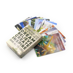 <span class=keywords><strong>Cartas</strong></span> <span class=keywords><strong>de</strong></span> Tarot Personalizadas <span class=keywords><strong>de</strong></span> Papel <span class=keywords><strong>de</strong></span> Arte <span class=keywords><strong>de</strong></span> 350 g/m² con Afirmaciones Positivas, <span class=keywords><strong>Cartas</strong></span> <span class=keywords><strong>de</strong></span> Oráculo <span class=keywords><strong>para</strong></span> Autodescubrimiento y Lectura - Product Image 4