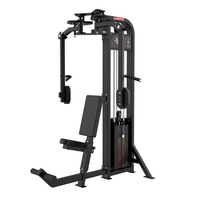 Équipement de musculation commercial en gros, machine à fly pectoral en acier avec câbles pour l'exercice physique, machine à fly à vendre