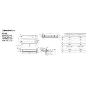 เครื่องปรับอากาศแบบติดตั้งท่อ KL 9000 BTU รุ่น ARXG09KLLAP ระดับ A++ ใช้สารทำความเย็น R32 ความจุลม 900 CFM รับประกัน 2 ปี ดีไซน์ทันสมัย ติดตั้งท่อได้ - Product Image 3