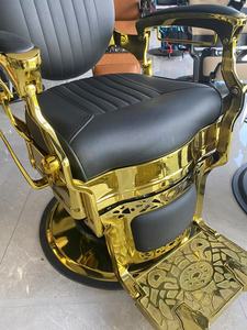 Silla de barbero reclinable para hombres con bomba hidráulica, muebles de salón de belleza, función de masaje, suministro de fabricación de fábrica, - Product Image 3