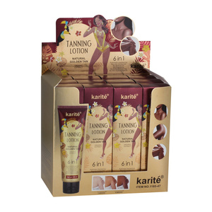 Loción Bronceadora Corporal con Extracto Orgánico Natural de Karité 120ml, Autobronceador para Solárium, Fabricante a Granel, Marca Privada - Product Image 3