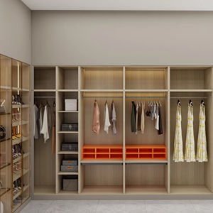 Hot Selling Solid Wood Custom Wardrobe for Interior Finish Furniture in Traditional and Classical Style - Product Image 1