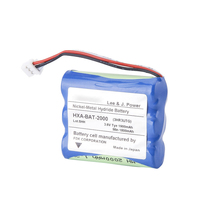 Blood Pressure Monitor Nickel-Metal Hydride Battery , HXA-BAT-2000 for Blood Glucose Meter OMRON Battery