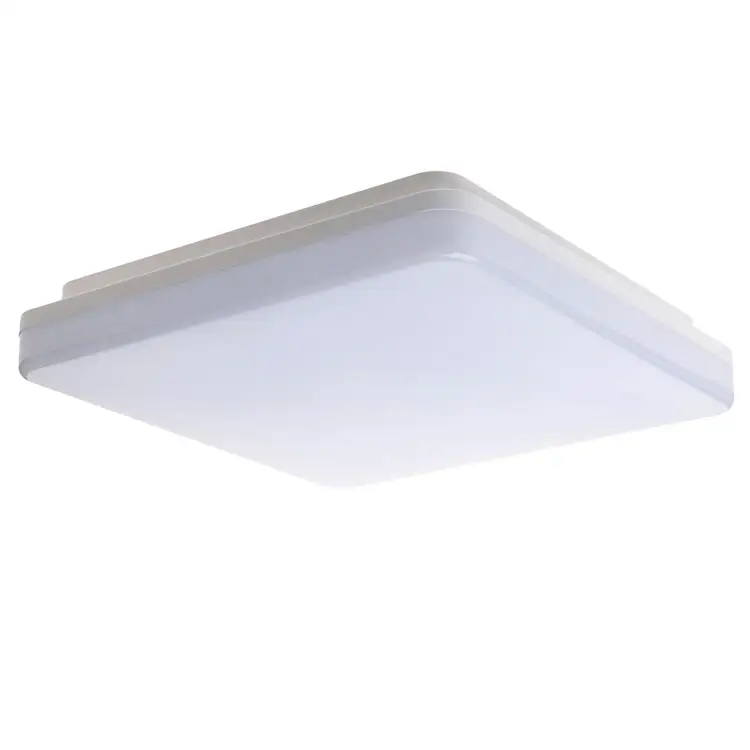 Manufacture price Surface mounted Square LED ceiling light with Radar sensor 18W led ceiling lamp for home office