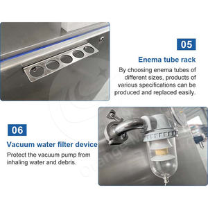 Máquina Embutidora de Salchichas Mecánica ORME, Máquina para Hacer Salchichas de Cerdo, Máquina Automática de Llenado de Salchichas Cuantitativo - Product Image 5