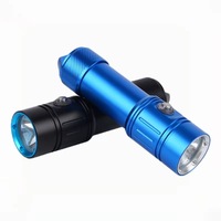 Lampe de plongée LED professionnelle L2/L40/P50 1200 lumens, éclairage sous-marin en eau profonde, lampe de plongée en alliage d'aluminium pour l'extérieur