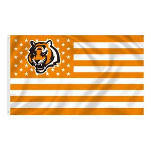 custom made cheap promotion 3*5FT Polyester football nfl Flag banner of BENGALS