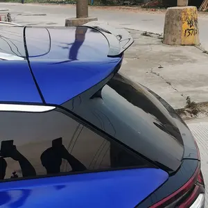 Alerón de Techo Trasero de Plástico para POLO Golf MK7 Q2 A3 X3 X2, Alerón Trasero Universal para Automóvil, Decoración de Fibra de Carbono Negro Brillante - Product Image 1