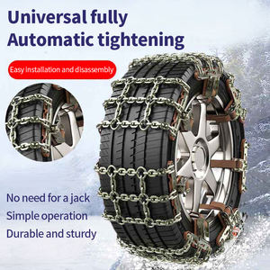 Chaînes à neige universelles OEM pour voitures et SUV, chaînes <span class=keywords><strong>de</strong></span> traction à motif brise-<span class=keywords><strong>glace</strong></span>, chaînes <span class=keywords><strong>de</strong></span> pneus d'urgence pour la neige - Product Image 2