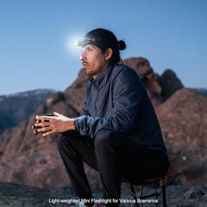 Góc bên phải Đèn pin FL-46 500lm IPX4 không thấm nước LED ánh sáng có thể sạc lại nhỏ gọn Torch cho săn bắn chiến thuật - Product Image 6