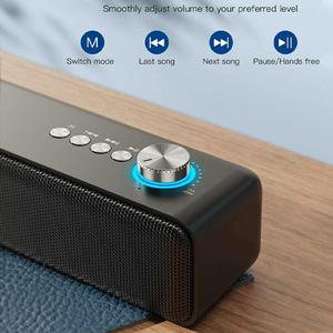 Barra de sonido envolvente estéreo A35 BT Smart Home, versión inalámbrica de 10W, altavoz de TV <span class=keywords><strong>HiFi</strong></span> para <span class=keywords><strong>PC</strong></span> y teléfono inteligente 5,2 para proyector de cine en casa - Product Image 4