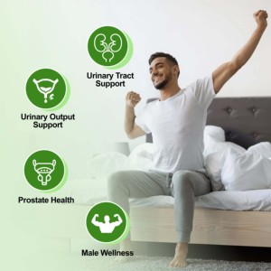Capsules de soutien de la prostate OEM ODM avec vitamine <span class=keywords><strong>E</strong></span> antioxydante, soutien des voies urinaires, soutien de la production urinaire, santé de la prostate - Product Image 4