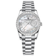 Pagani Top Fashion Women Watch Newly Arrived Original Brand Calendar High-End Diamond Dial Watch Luxury Wrist Quartz Watches