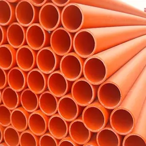 conduit plastic MPP pipe / power cable tube for underground electric/hdpe tubes