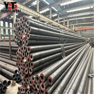 API 5L 탄소강 원활한 파이프 미국 사회 시험 재료 A106 A53 G R.B Sch40 블랙 스틸 파이프 원활한 강관 - Product Image 5