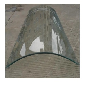 12mm 15mm 19mm tùy chỉnh rõ ràng hoàn toàn Tempered Kính cường lực cong tấm Tường cửa - Product Image 6