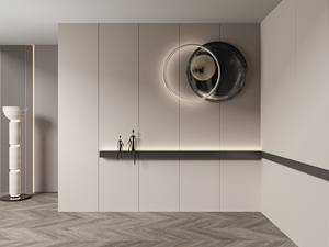 Mueble de Entrada, Zapatero, Mueble de Almacenamiento Integrado, Biombo Simple y Moderno para Sala de Estar, Estilo Ligero de Lujo - Product Image 2