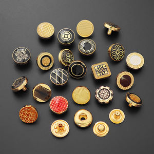 Botón de Metal Personalizado con Logotipo OEM de Aleación de Zinc para Camisas de Hombre, Botón Árabe para Thobe, Botón para Vestidos Abaya Musulmanes, Botón para Jeans - Product Image 5