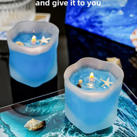 Handgemachte Gel-Wachskerze Modern Duftende Kerze Langanhaltender Duft Wohndekor Luxuriöses Geburtstagsgeschenk Großhandel