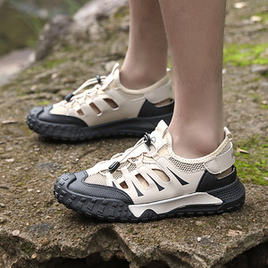 Zapatos Deportivos de Nuevo Estilo, Zapatos para el Agua, Zapatos Populares para Hombre, de Secado Rápido, Malla con Orificios Grandes, Zapatos Transpirables para Hombre - Product Image 1