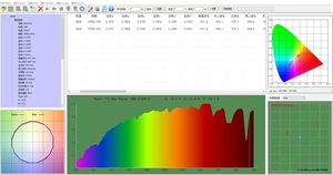 HP320 Spectral <b>Illuminance</b> Meter Color Temperature Portable Light Spectroradiometer for Visible LED Lights HP320 Spectral Illumi - Product Image 4