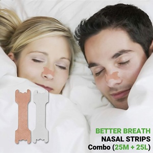<b>Nasal</b> Strips for Snoring Extra Breathing Nose Strips Reduce Snoring Aids for Men & Women Oil & Sweat Proof - Product Image 4