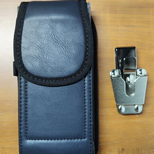 Étui universel en nylon et cuir avec clip ceinture, porte-cartes et pochette de transport pour iPhone 16 15 Pro Max - Product Image 1