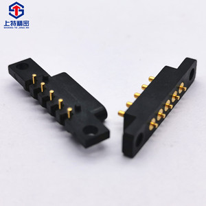 Shangte 5 <span class=keywords><strong>Pin</strong></span> DIP Nam Và Nữ Máy Tính Bảng Pogo <span class=keywords><strong>Pin</strong></span> Sạc Điện Tử Bent Mùa Xuân <span class=keywords><strong>Pin</strong></span> Kết Nối - Product Image 1