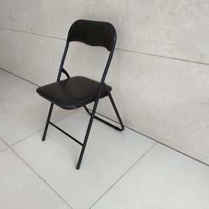<span class=keywords><strong>Chaise</strong></span> pliante noire en métal de qualité bon marché pour étudiants, salon, <span class=keywords><strong>chaise</strong></span> d'intérieur - Product Image 5