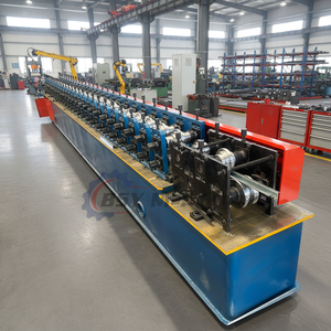 Máquina formadora de rollos para hacer pernos de quilla de acero ligero con bomba, Motor de rodamiento de engranajes de Control PLC, componentes de núcleo, pista de canal - Product Image 2