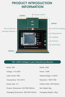 TBK 2206 CPU GPU Remplacement IC Soudage Dessoudage Mobile Ordinateur Portable BGA Station de Reprise Machine 4 en 1 Machine De Soudage Laser