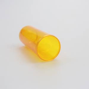 ขวดยาเม็ดสีส้มขวดยาเม็ดขวดพลาสติกทางการแพทย์พร้อมฝาปิดแบบ6dr สินค้าใหม่ - Product Image 6