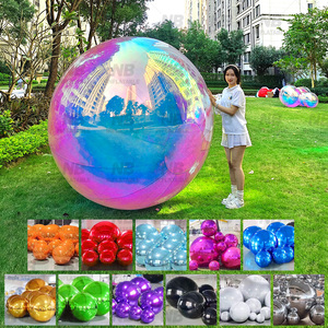 2/3/4m Reflective Shiny Decorative PVC Inflatable <b>Mirror</b> <b>Ball</b> for Activity Customized Inflatable <b>Mirror</b> <b>Ball</b> 2/3/4m Reflective S - Product Image 2