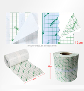 Rouleau <span class=keywords><strong>de</strong></span> 10 mètres <span class=keywords><strong>de</strong></span> film protecteur <span class=keywords><strong>transparent</strong></span> adhésif en plastique imperméable pour tatouage, bandage jetable pour microblading, film <span class=keywords><strong>de</strong></span> soin après tatouage - Product Image 5