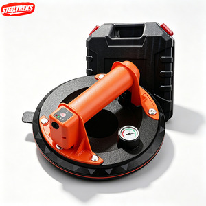 <span class=keywords><strong>Ventouse</strong></span> électrique de 8 pouces à démarrage/arrêt automatique, élévateur à vide industriel robuste pour verre, carrelage, marbre, outil électrique portable - Product Image 1